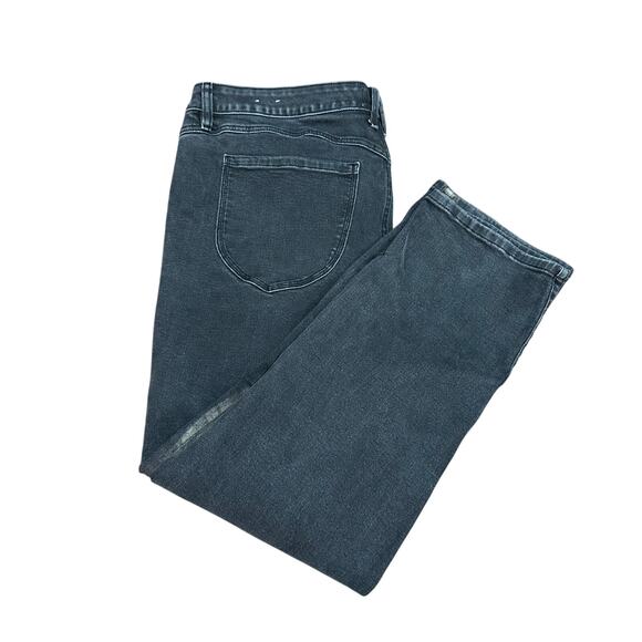 Lane Bryant Black Jeans Womens 22 Flex Magic Waist Signature Mid Rise Skinny - Picture 8 of 8